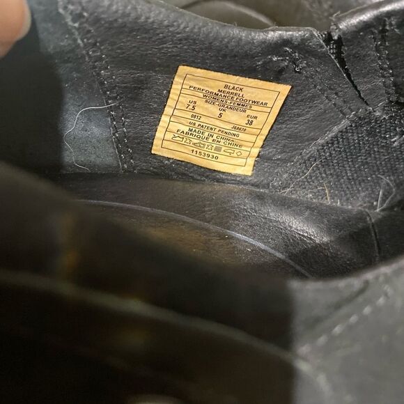 Merrell black performance footwear luxe clog with silver studs - Picture 3 of 5